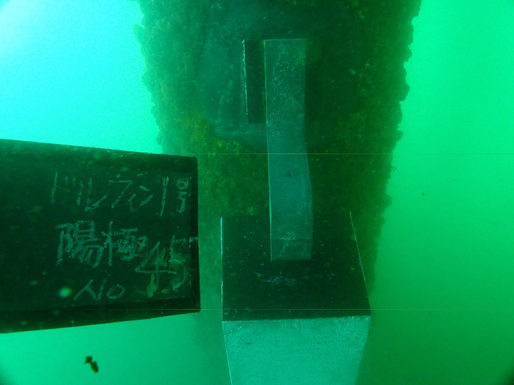 07 ドルフィン鋼管腐食抑制工事