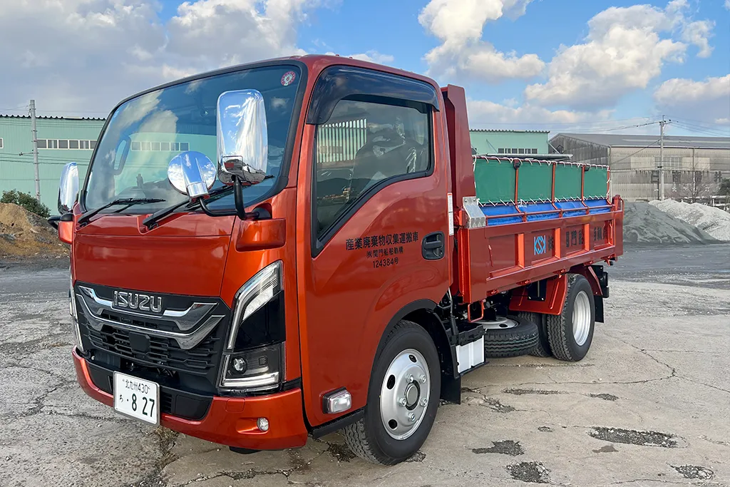 3ｔダンプ（いすず）